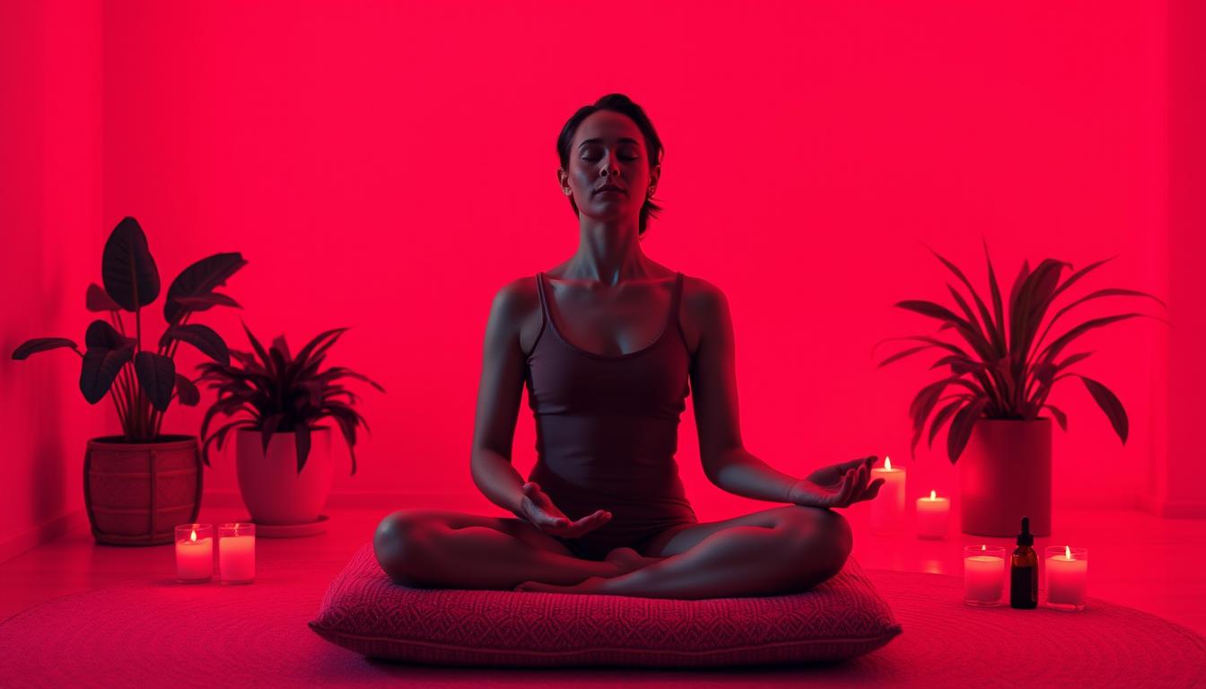 red light meditation